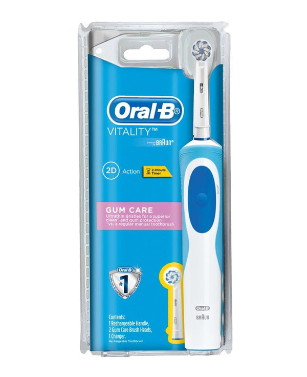 ORAL B Vitality Gum Care Tooth Brush +2Heads