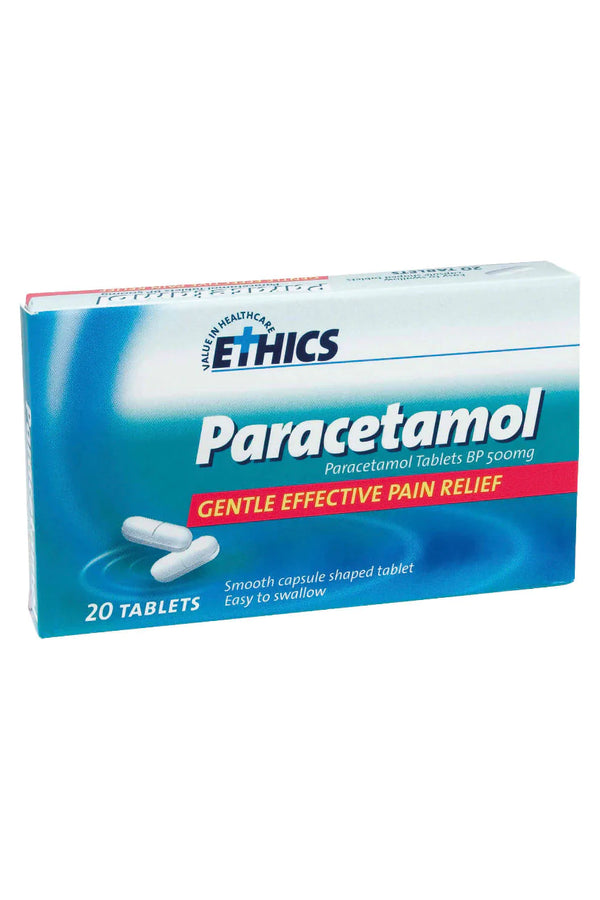 ETHICS Paracetamol 500mg 20 CS tab
