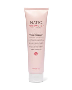 NATIO Rosewater Cream/Gel Cleanser 100ml