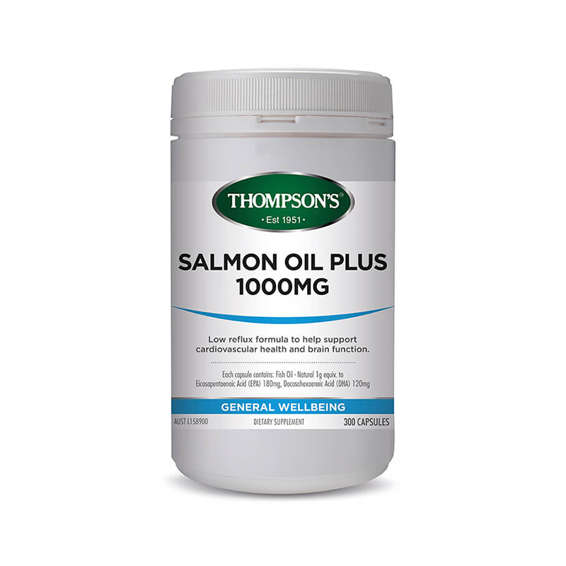 Thompson's Salmon Oil 1000mg 300s
