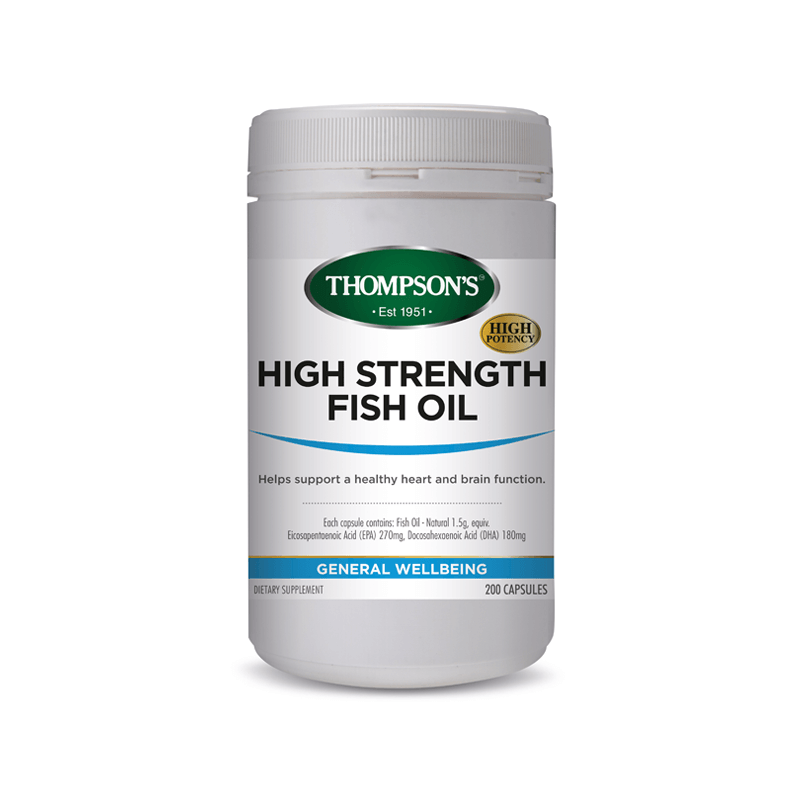 Thompson's High Strength Fish Oil 1500mg 200cap