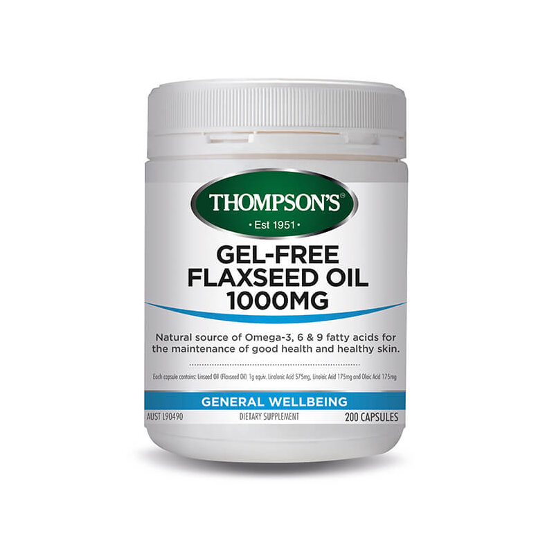 Thompson's Flax Seed Oil 200s