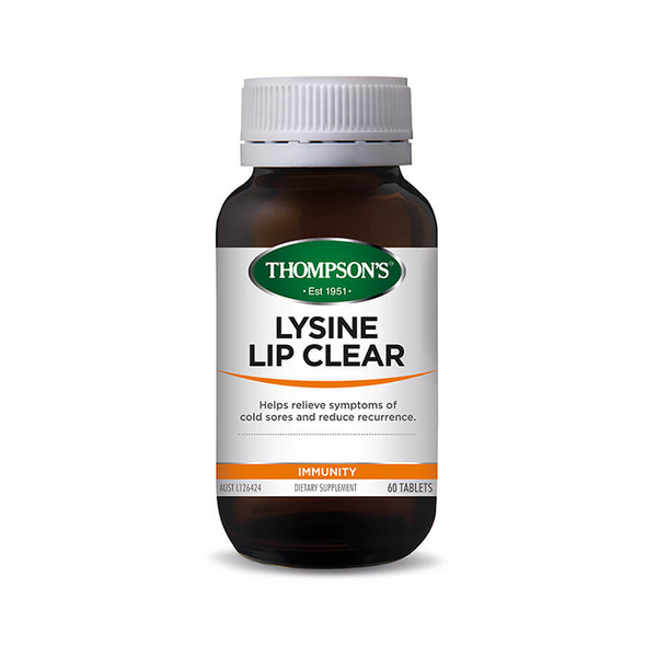 Thompson's Lysine Lipclear 60tabs