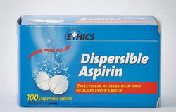 ASPIRIN Dispersible 300mg Tabs 100s Ethics