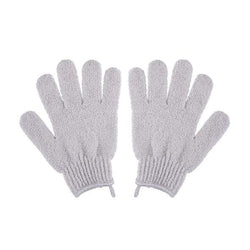 QVS 10-2036 Exfol. Gloves Pebble