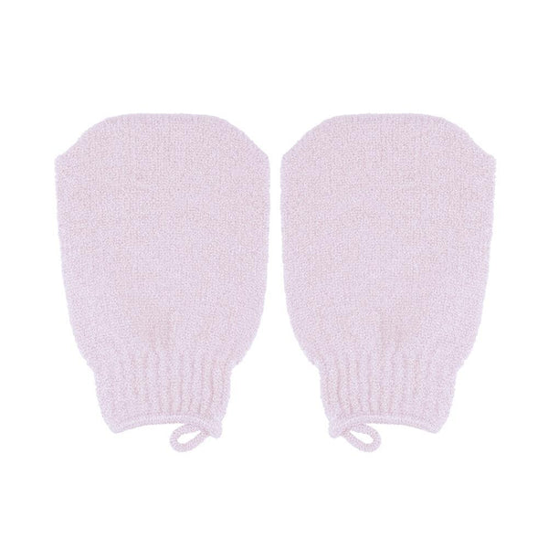 QVS 10-2218 Exfol. Mitten P/Pink