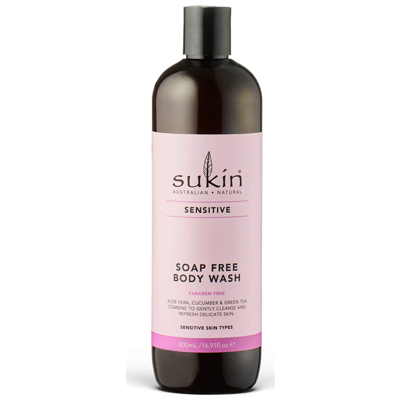 SUKIN SENS. SOAP FR. BODYWASH 500ml