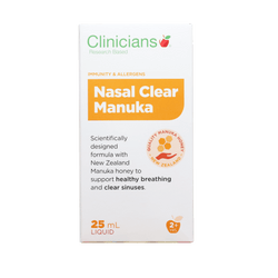 CLINICIANS Nasal Clear Manuka 25ml