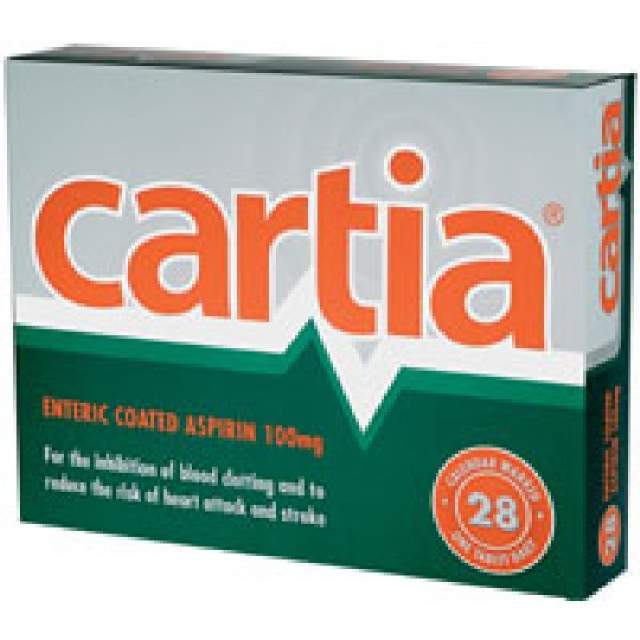 CARTIA 100mg tablets 28s