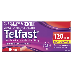 TELFAST Tablets 120mg 10s: