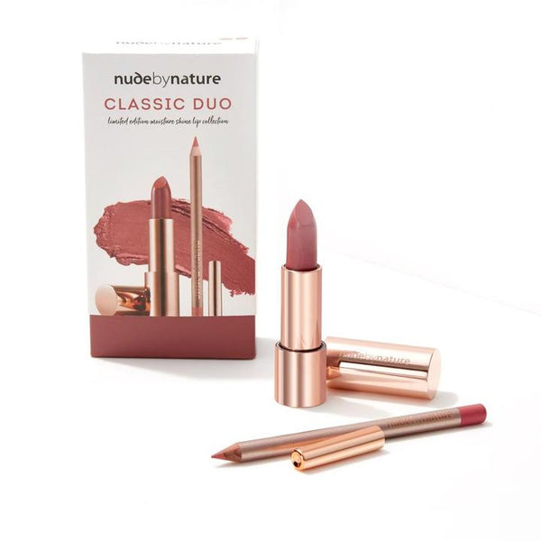 Nude By Nature Classic Lip Duo 06 Dusky Nude