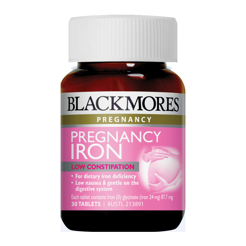 Blackmores Pregnancy Iron 30tabs