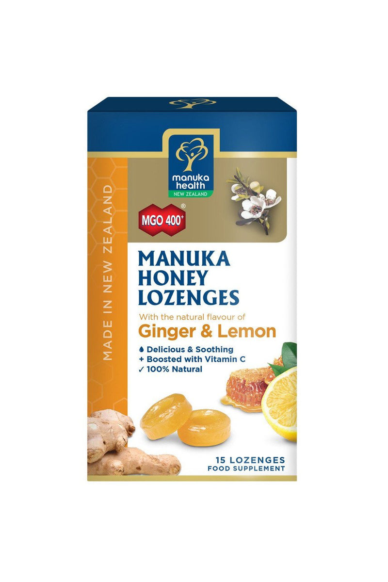 MH M/Honey Loz. Ginger&Lemon 15pk