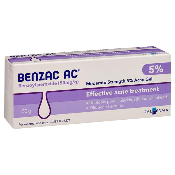 BENZAC AC Gel 5% 50g