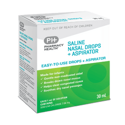 PH Saline Nasal Drops +Aspirat 30ml
