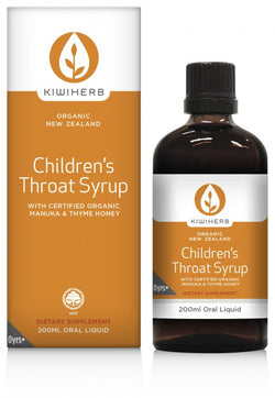 KIWI HERB Child Throat Syrup 200ml