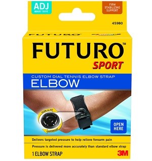 Futuro Sport Custom Dial Tennis Elbow Strap Adjustable