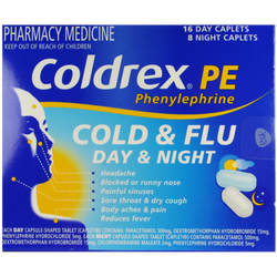 COLDREX PE Cold&Flu Day&Night Capsules 24s