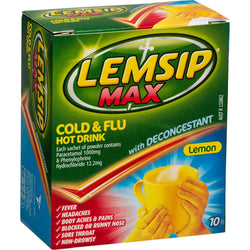 LEMSIP Max C&F Decon. Lemon 10