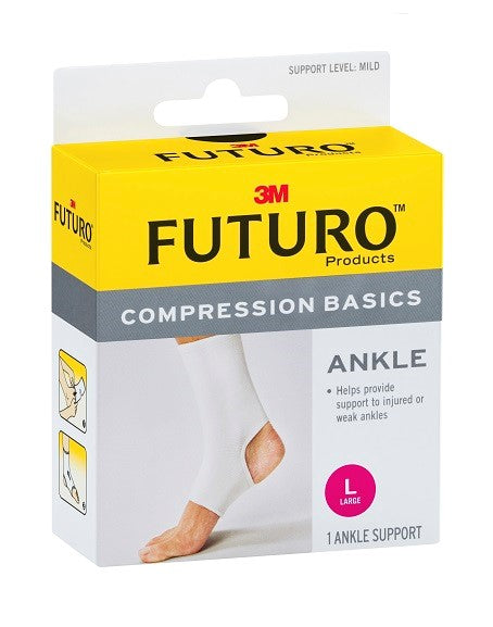 FUTURO Compression Basics Elastic Ankle Brace L