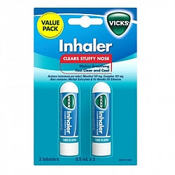 VICKS Inhaler single 0.5ml Twin Pk