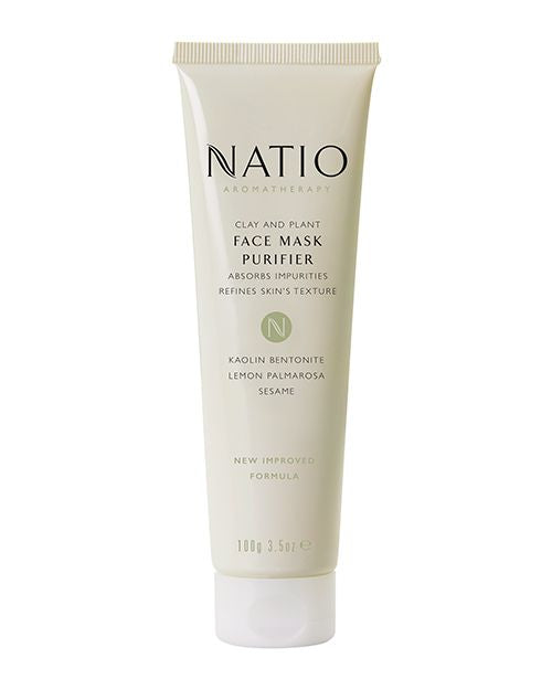 NATIO Aroma. Clay & Plant Face Mask Purifier 100g