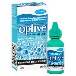 Optive Lubricant Eye Drops 15ml