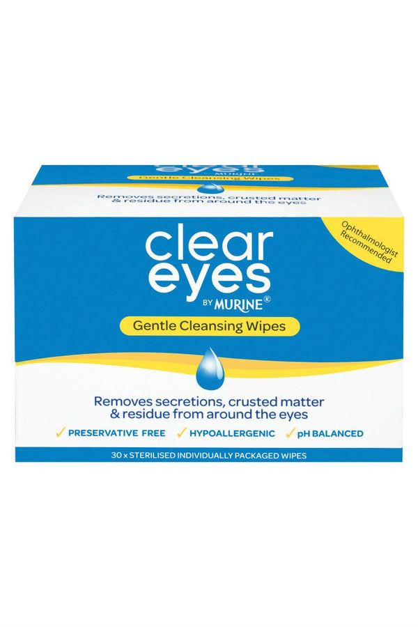 CLEAR EYES Cleansing Wipes 30pk