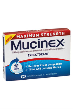 MUCINEX Max. Strength 1200mg 14s