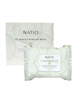 NATIO Eye Make Up Remover Wipes 30's