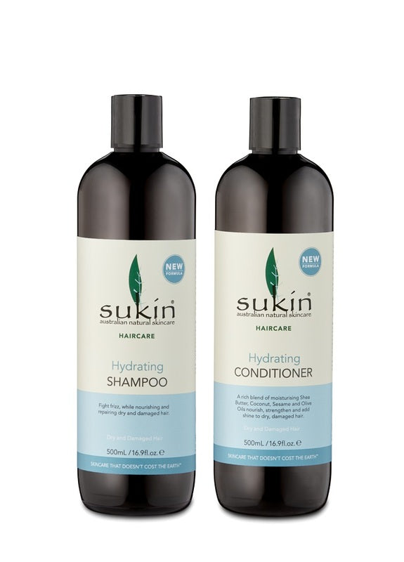 Sukin Hydrating S/Poo & Cond 500ml