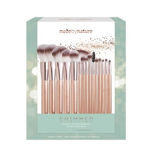 Nude By Nature Brush Collection Shimmer 15pc