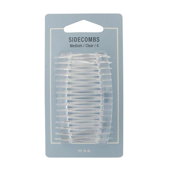 MAE 40-2000CL Sidecombs Clear Med 4