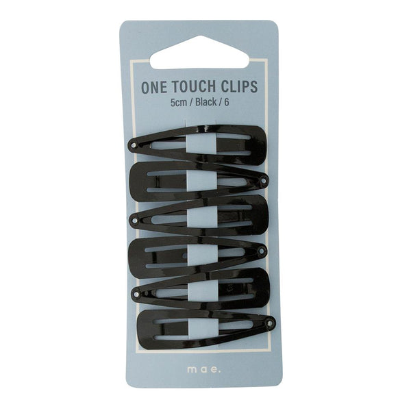 MAE 40-2103BK One Touch Clip 5cm Black 6