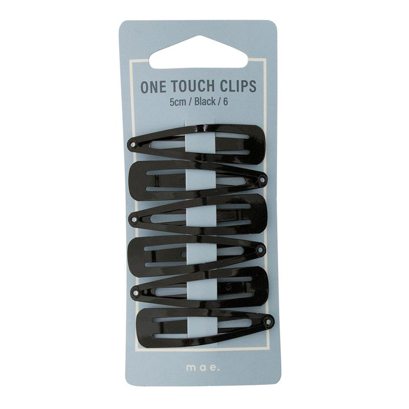 MAE 40-2103BK One Touch Clip 5cm Black 6