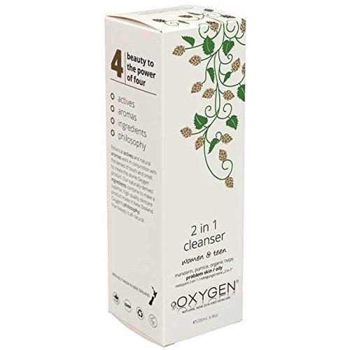 Oxygen 2 in 1 Cleanser - Woman & Teen 200ml