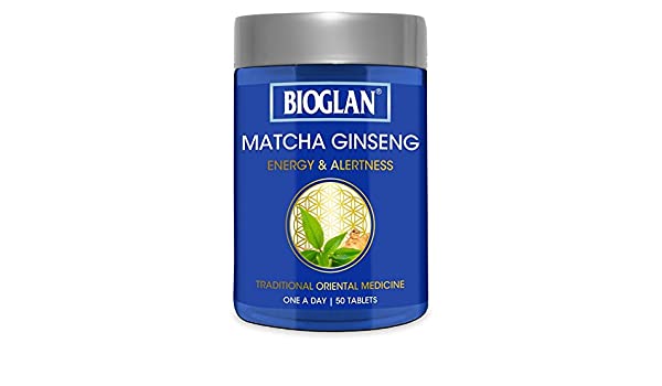 BIOGLAN Matcha Ginseng 50 Tablets