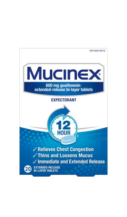 MUCINEX SE 600mg Tabs 20s