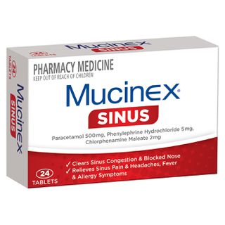 MUCINEX Sinus Tablets 48s