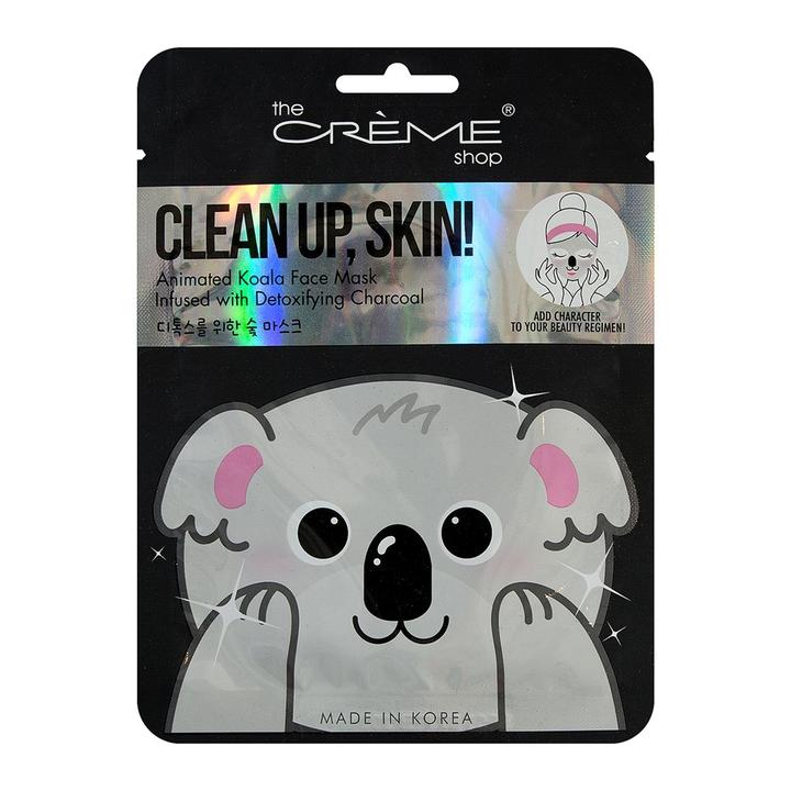 The Creme Shop Face Mask Clean Up Skin Charcoal