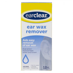 EARCLEAR Wax Removal Drops 12ml