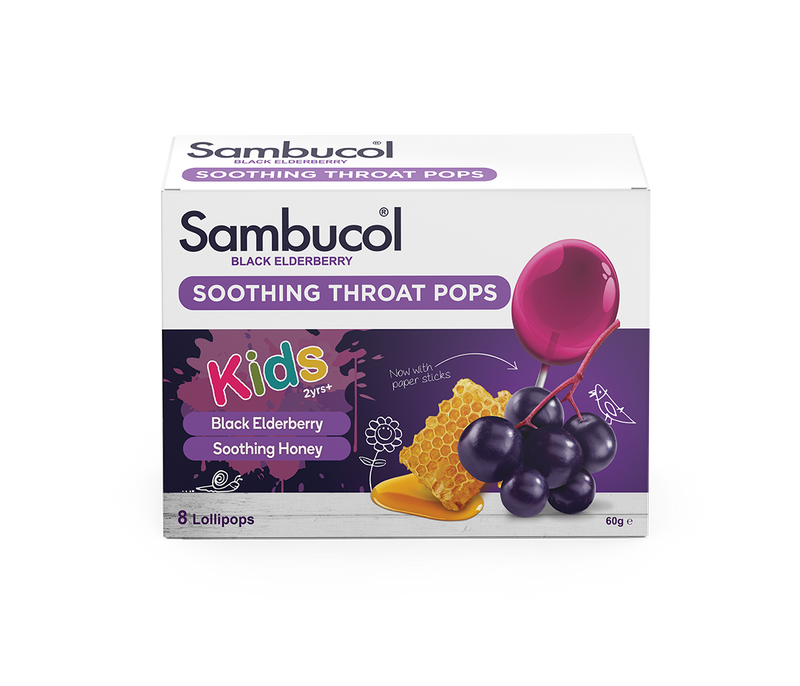 Sambucol Soothing Throat Pops