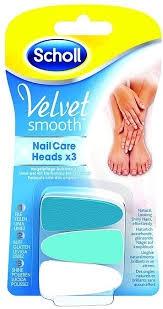 SCHOLL Velvet Smooth N/C Heads x3