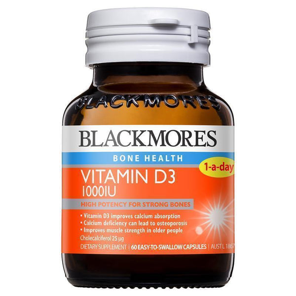 Blackmores Vitamin D3 1000IU 60 Caps
