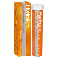 Hydralyte Electrolyte Effervescent Orange 20 Tablets