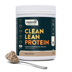 NUZEST Clean Lean Protein Powder Real Coffee 500g