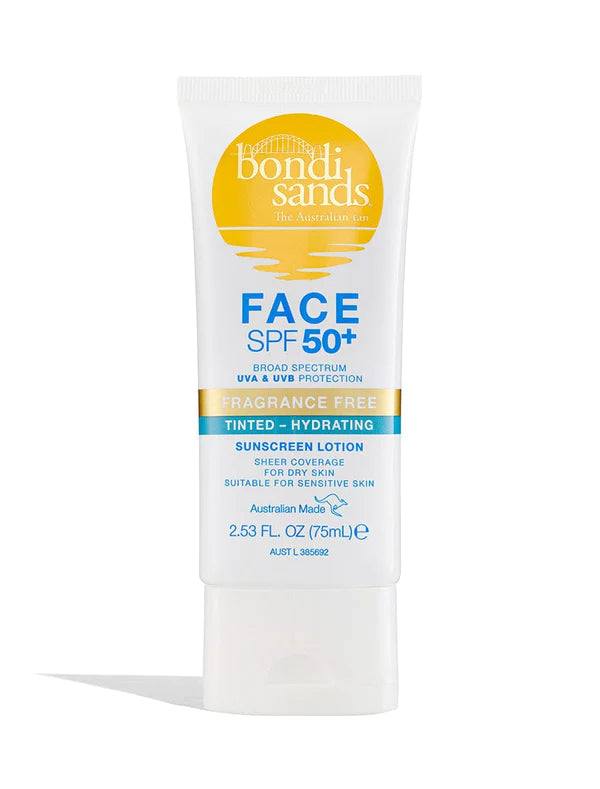 BONDI Sands Fragance Free Tint Face Lot SPF50+