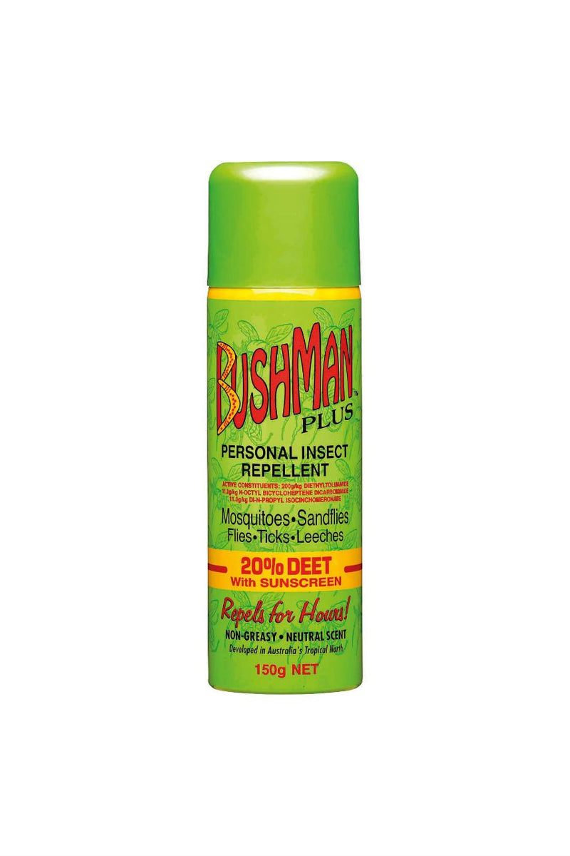 BUSHMAN Plus Aerosol 20% DEET + Sunscreen 150g