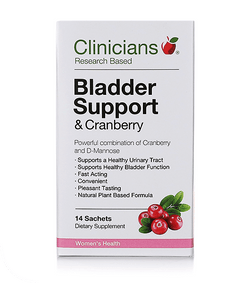 CLINICIANS Bladder Support & Cranberry 14 Sachets