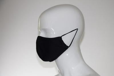 Black Polycotton Mask